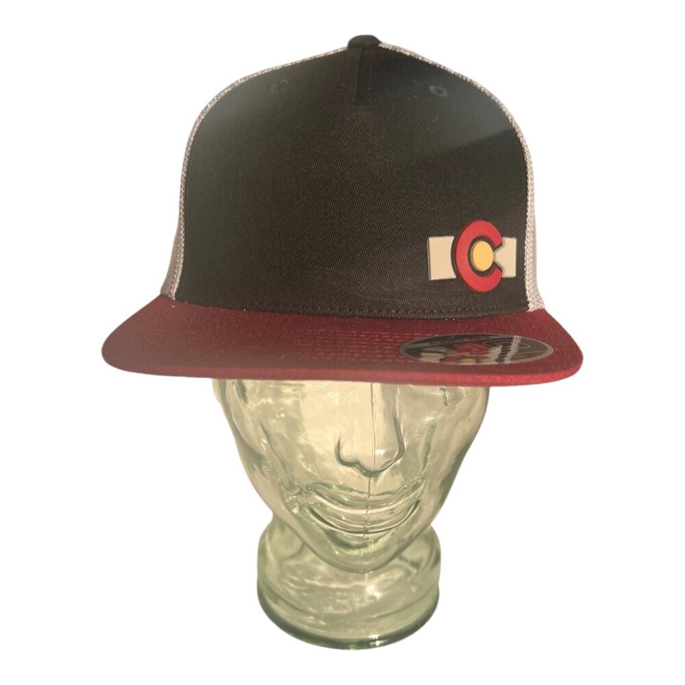Limber Grove Colorado Flag Logo Trucker Hat